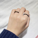 レターリング1 / [CCNMADE] LETTER RING 1 (Brown&Blue)