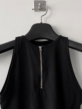 Margaret crop sleeveless 