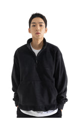 SL LOGO DOUBLE WARM FLEECE ANORAK MWOZP002 (6646410510454)