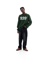 939 LOGO KNIT (GREEN)