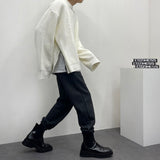 BL サイドジップアップニット/BL Side Zip-Up Knitwear (4 colors)