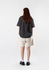 SOLIDPOP STRIPE TEE black (6580873232502)