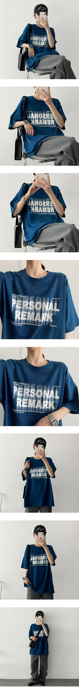 パーソナルグラフィックショートスリーブT / Personal Graphic Short Sleeve Tee
