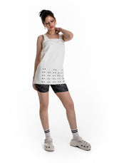 デニムピンタックチューニックドレス / DENIM PINTUCK TUNIC DRESS