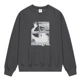 シルエットスウェットシャツ