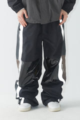 クロスボックスリフレクティブトラックパンツ / BSR2223FWPT031 WD CROSS BOX REFLECTIVE TRACK PANTS BLACK