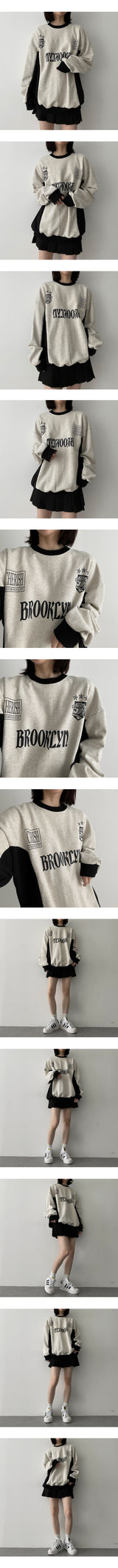 リーシュカラードスウェットシャツ / Leash Colored Sweatshirt