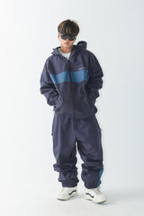 OG3Lフーデッドジャケット/BSR2223FWJK070 BSRBT OG 3L HOODED JACKET NAVY