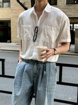 リオツータックワイドデニムパンツ / Rio Two-Tuck Wide Denim Pants (4 colors)