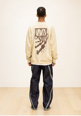 DWMUオーバーサイズスウェットシャツ/DWMU OVERSIZED SWEAT SHIRTS