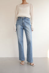 ピーチーズジーンズ / PEACHES JEANS / STRAIGHT DENIM PANTS