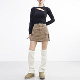 [NONCODE] Cutout T-shirt