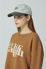 WHATTHE Two Tone Baseball Cap Grey (6643568672886)
