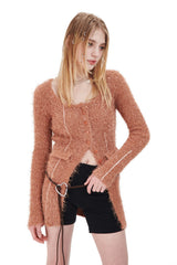 ラインニットカーディガン / LINE KNIT CARDIGAN