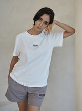 W12 ホワイトコンセプトベーシックTシャツ