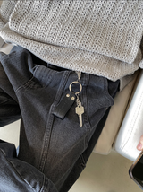 No.0043 leather key ring