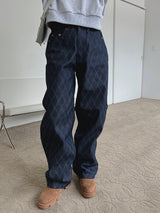 ダイヤモンドデニムパンツ / no.3014 Diamond Denim Pants