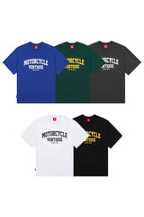 モーターサイクル半袖Tシャツ / VENTIQUE Motorcycles T-shirt 5color