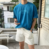 LMNサンフランシスコ ピグメントウォッシング半袖Tシャツ / LMN San Francisco Pigment Washing Short-Sleeved T-Shirt (4 colors)