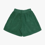 CORDU TUCK HALF PANTS