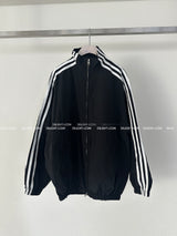 Track reversible double-sided windbreaker