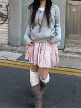 ミックスフードスウェットシャツ / Mixed hooded sweatshirt.