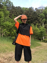 カプリワイドストリングパンツ