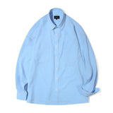 Big overfit Poly Shirts S37-2 Sky Blue (6603975917686)