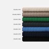 ブレンドオープンカラニット/BLEND OPEN KARA KNIT(7COLOR)