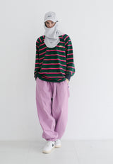 オールドストライプロングスリーブ / BSR2223FWPO028 OLD STRIPE LONG SLEEVE GREEN