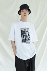グラフィックTシャツ / YUNCHIVES GRAPHIC T-SHIRTS WHITE