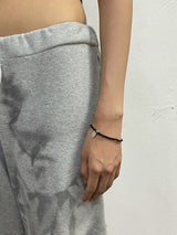 Black glitter bracelet