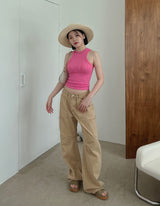 カーブドピグメントカーゴパンツ / Carved Pigment Cargo Pants (3color)