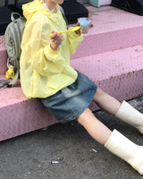 サマーブリックフードウィンドブレーカー