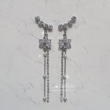 [IU Earring] Daisy Wing Earring - Longdrop (Silver color)