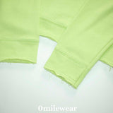 0MWタフカッティングフーディー_light green