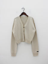 グランドVネックウールカーディガン / Grand V-neck wool cardigan (8color)