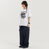 タイポボキシーTシャツ / TYPO BOXY TEE WHITE