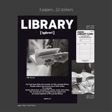 oab library pack / scrap sticker set