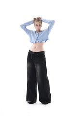 フィンウォッシュドジーンズ/FIN WASHING JEAN