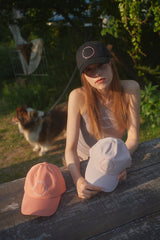 ラウンドロゴボールキャップ / ROUND LOGO BALL CAP_3COLORS