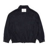 BBD The Apparition Zip Up Denim Jacket (Black)