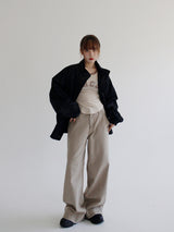 トラジョンワイドパンツ / no.5186 Trasion Wide Pants (2color)