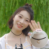  Crescent Moon Choker - Gold Color (Penthouse3 Hanjihyun, LOONA Yves Choker)