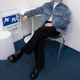 [Unisex] 2wayベルベットショートダウンジャケット