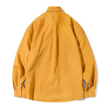 スタンダードステッチリネンシャツS74/Standard Stitch Linen Shirt S74 Mandarin Orange