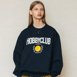 テニスボールスウェットシャツ/TENNIS BALL SWEATSHIRT_NAVY