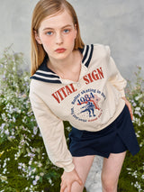 フィギュアスケートハーフジップアップスウェットシャツ / Figureskate Half Zip-up Sweatshirt