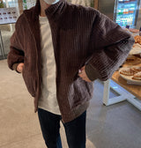 コーデュロイ ボアジャンパー