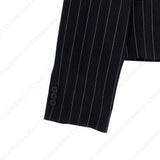 CR レガシーストライプクロップドジャケット / CR Legacy Striped Cropped Jacket (2 colors)